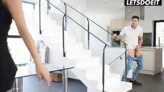 Busty Romanian Ema Karter Caught Pantyless & Screwed Deep - LATIN PLAYGIRL MILF