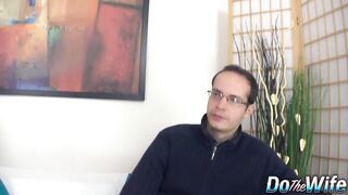 Cuckolding Wife Laura Devis Rides a Stranger's Dick