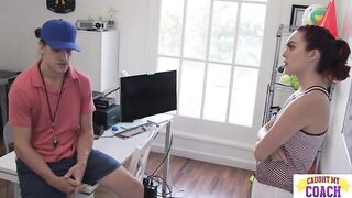 Freya Parker: "Fuck Me For Captain" Trainer Desk Doggy Cum On Cunt