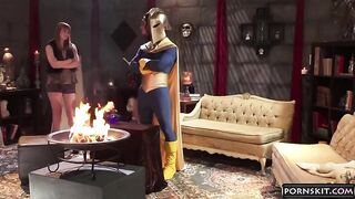 Golden-haired Amazon Wonder Woman Sucks Centurion's Dick