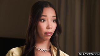 BLACKED Charming Duo Stefany Kyler And Lia Lin Take On Jason Luv's Massive BBC