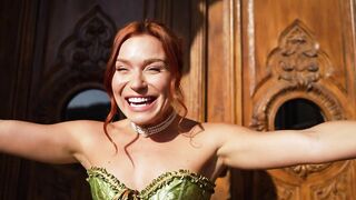 A lesbian orgy in a castle! Every man's dream!