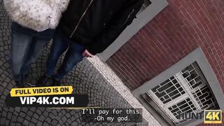 HUNT4K. Please, film how your Girlfriend Sucks a Stranger's Weenie