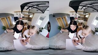 Hawt hotties Sara Bork, Virgin Butterfly fucks stepbro's rod in hot anal threesome — VirtualTaboo