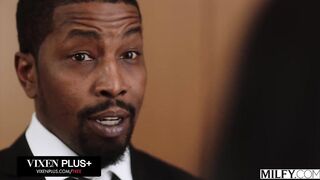 MILFY BBC-Hungry Boss Lady Sienna Rae Gets DPed By Her Eager Apprentices