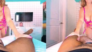 VR 3D - Big Boobed MILF Sucks and Fucks BBC