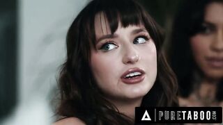 PURE TABOO River Lynns Twisted Stepparents Entice Compliant Bestie Lana Smalls Behind Her Back