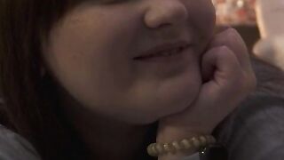 SH A sloppy fellatio ends with a burst of cum in the mouth of a solo BBW MILF