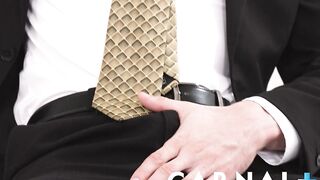 BoyForSale - three subs serve three masters at a raunchy holiday party