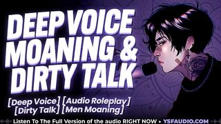 Deep Voice Moaning & Whimpering Audio - LOUD Moist Sounds