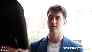 Cara Mella thanks her worker with a phenomenal anal screw