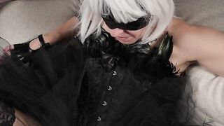 4K Fucking my MILF wife while our fuck doll watches - SEX DOLL