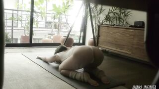 Smutty Yoga With Sexy Latina Miki Infinita