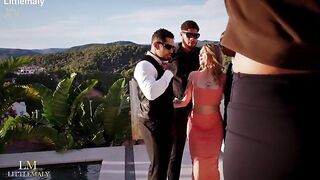 Unexpected 3 BBC Group-sex During Photoshoot,Irish Snowbunny Tina Snow Piddled On & Destroyed