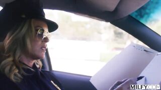 Milfy Officer Fascinating Vickie Teaches Her Bad Boy Ex a Lesson