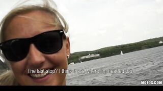 Public Pickups - HAWT Czech playgirl is paid money for public BJ