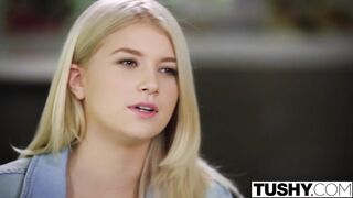 TUSHY Sexy Teen Arya Fae Gets 1st Anal