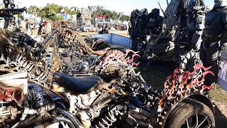 NO PANTIES at BIKE SHOW(part 2) # Show off ENJOYMENT in March(before Quarantine)