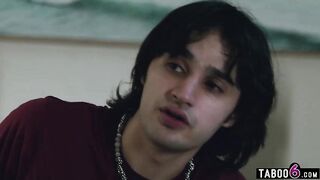 Matrure stepmom Aderes Quin DPed by her stepson and his friend