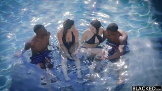 first Interracial Foursome Bff's