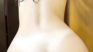 Straight out of the shower