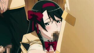 A Angel with Huge Tits and a Shaggy Twat Loves Fucking at College with Lots of Dongs