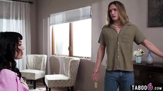 Angry lesbian stepmom got cheated on by her partner and gets even