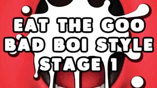 AUDIO SOLELY - Eat the semen bad boi style, stage 1