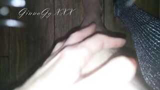 Unshaved milf Ginna Gg jerked off her muff and finished brightly