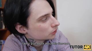 TUTOR4K. Lit Screw. Hawt sex with private teachers Moon Flower