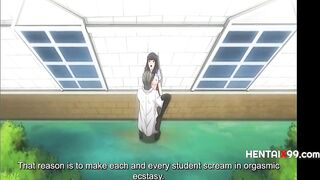 Conservative Teacher Believes All Gals Should Be Straight So This chap Converts Lesbian Students By Fucking 'em