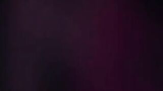 Nyllady with Her Nude Foot on Gas Pedal Driving