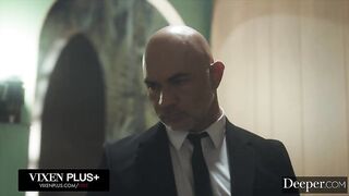 A taskmaster is delighted to find his difficult sub anticipating his every naughty proclivity.