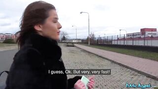 PublicAgent - Playgirl has a ideal body and tight simp wet snatch which creams on my cock