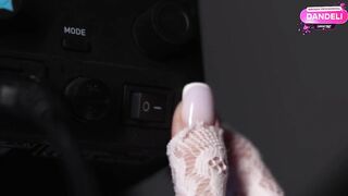 Behind the Scenes — Taut Snatch Play With a Big Sextoy