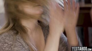 Big tits curvy MILF robber gets out of trouble by letting a BBC stud smash