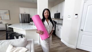 Sneaky Step-bro Cuts A Hole In My Yoga Pants Behind My Back