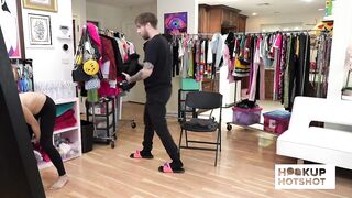 BTS - Maya Bijou Reveals Her Gorgeous Curves In A Photoshoot!