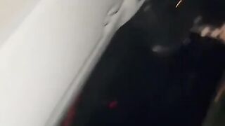 My busty wife gets horny in the car and gives me a oral-sex during the time that I'm driving - Yasmina Khan