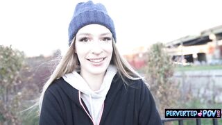 Lascivious jogger needs aid warming up