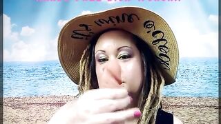 Hands free schlong worship Camp Sissy Boi version