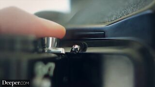 Deeper. Sultry Sofi indulges a married guy's twisted wants