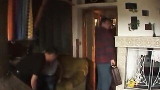 Amateur couple fucking on a blanket by the river