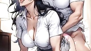 Banging my girlfriend and my teacher after school