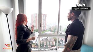 An Italian tourist bangs me raw with his big penis after closing a business deal - Andrea Castro & Dandy Love