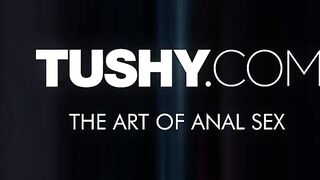 TUSHY Cheating Evelina gets her Ass Screwed