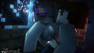 Cartoon scene cute angels get screwed