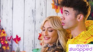 Sexy MILF's Gigi Dior & Kathryn Mae Give a Face Stuffing Snatch Feast for Thank...