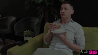 Nasty Novella Night Has Stepbro Doing Sit-Ups & Yoga Planting His Face Directly into Her Pussy - S39:E2