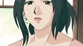 MILF with Hairy Pussy Lustful and Massive Titties Bangs her Lover